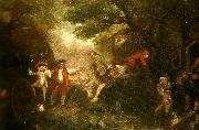 Sir Joshua Reynolds ralph howard,s escapade Sweden oil painting artist